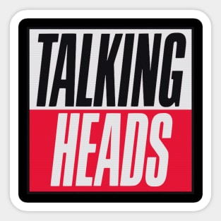 Talking Heads1979 Sticker